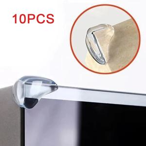 10pcs 아기 안전 실리콘 보호대 테이블 코너 가장자리 보호 커버 전기 소켓 어린이 충돌 방지 가드
