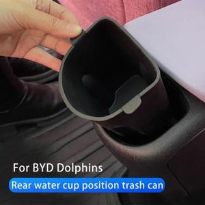 BYD 돌핀용 센터 콘솔 수납함 TPE 미끄럼 방지 오거나이저 트레이 맞춤형 팔걸이 수납함 (2021-2025년식) 소음 감소