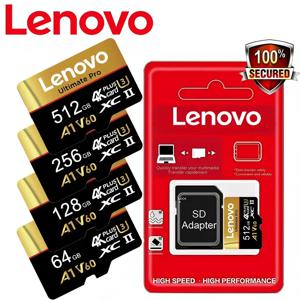 레노버 고속 메모리 카드 128GB 마이크로 TF SD 카드 128GB 256GB TF 카드 소니 샤오미용 카메라 감시 장치용