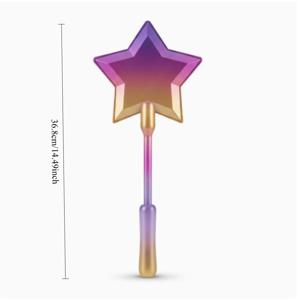 새로운 3D 프린팅 스타 마법 지팡이 탭투페이 카드 홀더 휴대용 비접촉식 신용/체크 카드 결제 지팡이 참신하고 재미있는 액세서리