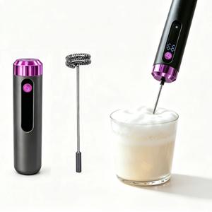 휴대용 전동 우유 거품기 USB 핸드헬드 커피 거품기 믹서 카푸치노 크림 라떼 거품 막대 주방용 2026 신제품