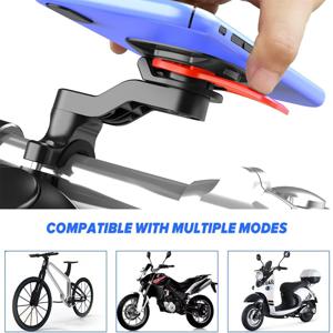 자전거 및 오토바이용 범용 자전거 마운트, MTB 360용 휴대폰 거치대 °   MTB 또는 로드 바이크용으로 회전 가능
