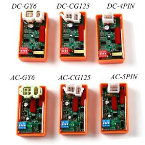 4/5/6핀 AC DC 오토바이 점화 CDI(DIP 스위치 포함, 속도 제한 4000-12000, 50-250CC 더트 핏 바이크 ATV 스쿠터 YX150용)