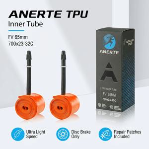 TPU 이너튜브 700C 로드 바이크 이너튜브 700x23-28C FV45/65/85mm 자전거 타이어 이너튜브 펑크방지 프레스타 밸브 TPU 튜브