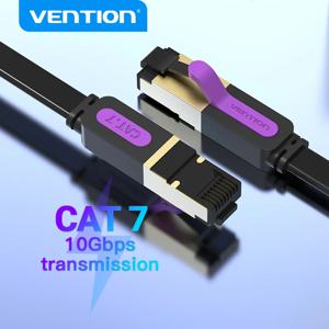 Vention-이더넷 케이블 Cat 7 Lan, STP RJ45 네트워크 케이블, 컴퓨터 라우터 노트북 네트워크 케이블용 호환 패치 코드