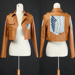 타이탄 코스프레 가죽 자켓에 대한 애니메이션 공격 Shingeki no Kyojin 코스프레 의상 Eren Legion 코트 자켓 할로윈 고품질