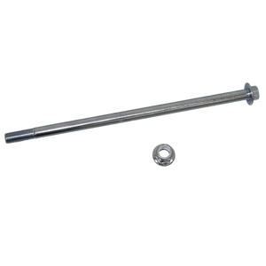 오토바이 휠 액슬 12mm/15mm/17mm 혼다 야마하 스즈키 론신 KTM 리판 100cc-600cc 길이 210mm-305mm 너트 포함