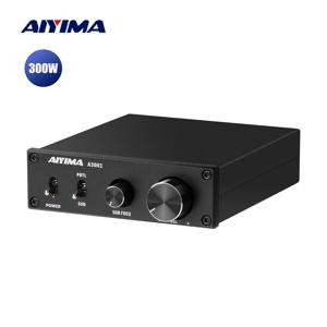 AIYIMA 오디오 서브우퍼 앰프, 패시브 스피커, 홈 시어터 DIY용 HIFI 모노 파워, 클래스 D 디지털 앰프, A3001, TPA3255, 300W