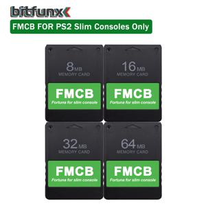 BitFunx Fortuna FMCB 프리 맥부트 메모리 카드, PS2 슬림 콘솔용, SPCH-7xxxx 및 SPCH-9xxxx 시리즈