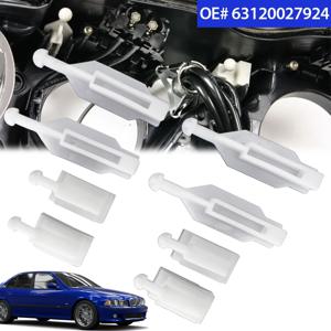 자동차 헤드라이트 반사경 조절기 수리 키트, BMW 5 시리즈 E39 2000 2001 2002 2003 OE #63120027924 자동차 교체, 8 개
