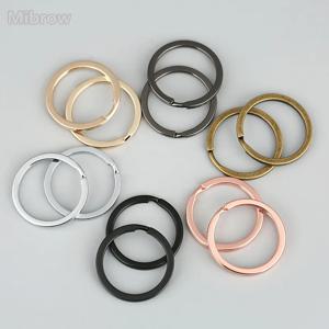 Mibrow 10/20 개/갑 15/20/25/28/30mm 라운드 열쇠 고리 분할 링 (절대 페이드) 가방에 대 한 열쇠 고리 자동차 키 체인 쥬얼리 만들기