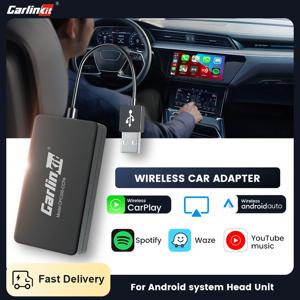 Carlinkit CCPA 무선 안드로이드 자동 무선 CarPlay 어댑터 화면 미러링 안드로이드 시스템 수정 자동차 화면 라디오 스테레오
