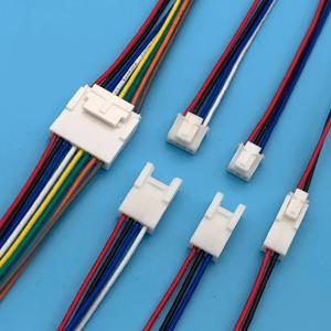 10pcs 15cm HY2.0 26AWG 2P 3P 4P-12P 에어 도킹 커넥터 남성 여성 플러그 리셉터클 하우징 압착 케이블 터미널 와이어 어셈블리