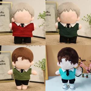 봉제 인형 옷 스웨터 인형, 한국 아이돌 인형 복장, 20cm 인형 오버올 액세서리, 신제품