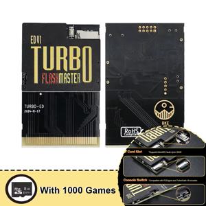 PC 엔진 Turbo GrafX 및 Turbo GrafX 게임 콘솔 카드용 TURBO ED PCE 카드 1000 in 1 게임 카드