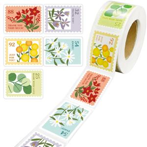50-500pcs 예쁜 꽃 패턴 장식 스티커 5 스타일 Scrapbooking 스티커 라벨 일기 앨범 편지지 스탬프 스티커