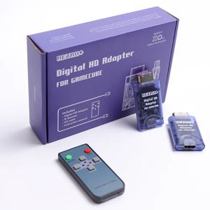 Nintendo Gamecube 용 Retroplus Tech 디지털 HDMI 어댑터 NGC 변환기 케이블 용 HDMI 호환 라인 더블러 게임 액세서리