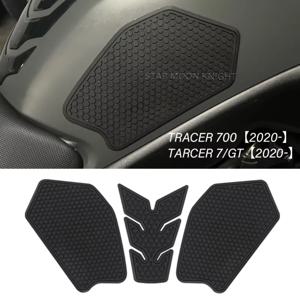 Yamaha Tracer 7 GT Tracer 700 Tracer700 2020-2023 용 탱크 패드 측면 연료 탱크 패드 보호대 스티커 미끄럼 방지 무릎 그립 패드