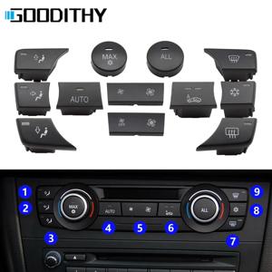 전면 에어컨 AC 환기 볼륨 버튼 최대 회전식 손잡이 캡 커버 BMW 1 3 X1 X3 E81 E82 E87 E88 E90 E91 E92 E93 E84 F25