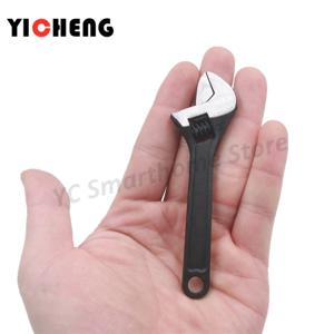 1 Pcs 스틸/2.5/4 인치 원숭이 렌치 미니 오픈 엔드 렌치 미니 도구 이동 스패너