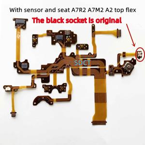 1PCS 상단 커버 모드 다이얼 턴테이블 플렉스 케이블 (소니 A7R II ILCE-7RM2 / A7S II ILCE-7SM A7 II ILCE-7M2 카메라 A7M2 A7R2 A7S2 용)