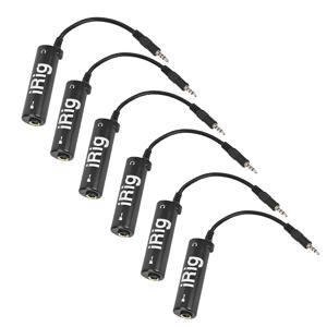 6PCS IRIG 기타 링크 O 인터페이스 케이블 조작 어댑터 변환기 시스템 전화/IPad 새로운 도매 판매