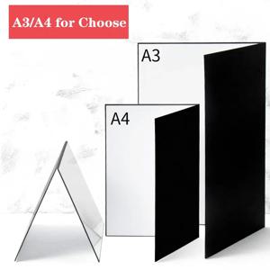 A3/A4 카메라 사진 액세서리 접이식 골판지 화이트 블랙 골드 실버 반사판 흡수 빛 두꺼운 반사 용지