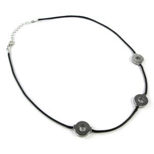 Bsarai 1pcs 애니메이션 아카츠키 티타늄 스틸 Itachi 코스프레 3 루프 목걸이