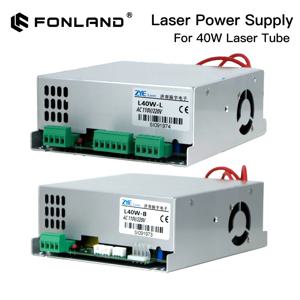 FONLAND 레이저 튜브 전원 공급 장치, 레이저 튜브 조각 절단기, RECI 모델 B 4060, 빠른 배송, 40W CO2 레이저 튜브, 110V, 200V