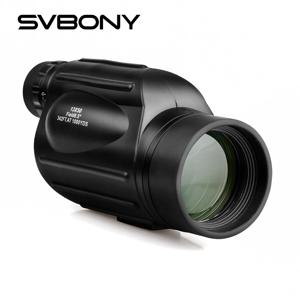 Svbony 망원경 SV49 단안 강력한 전문 단안 여행 및 사냥을위한 방수 캠핑 장비