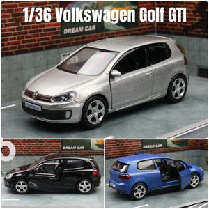 1/36 폭스바겐 골프 GTI RMZ 도시 장난감 자동차 다이캐스트 미니어처 모델 SUV 풀백 도어 개방형 교육 컬렉션 선물 아이