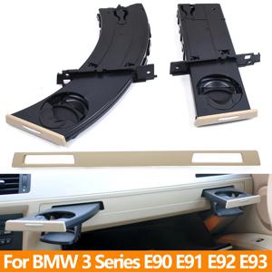 LHD 인테리어 자동차 대시 보드 개폐식 음료수 컵 홀더 BMW 3 시리즈 E90 E91 E92 E93 316i 318i 320i 325 328i 2005-2012