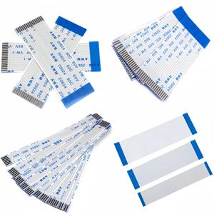 10PCS FFC FPC AWM 20624 80C 60V VW-1 플랫 유연한 케이블 0.5MM 4 5 6 8 10 12 14 16 18 20 24 26 30 32 34 36 38 40 45 50 54 60 핀