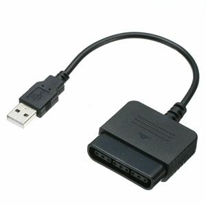 게임 컨트롤러 용 PS3 PC 비디오 컨버터에 1PC USB 어댑터 PS2 고품질 내구성 게임 액세서리
