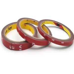 3M 3 미터 3 M 0.8MM 헤비 듀티 장착 양면 접착 아크릴 폼 테이프 6mm 8MM 10mm 15mm 20mm