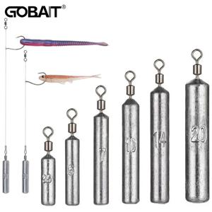 낚시 무게추 싱커 몰드 3.5g 5g 7g 10g 14g 20g 튜브 불릿 플럼 펜던트 금속 지그, 바다 태클 키트, 페스카 도구, 로트당 15 개