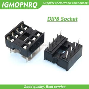 60PCS 8핀 DIP IC 소켓 어댑터 솔더 유형 8핀 새 원본 무료 배송