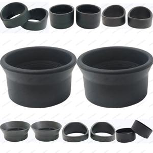 2pcs 내부 28-36mm 고무 링 경적 아이 컵 접안 렌즈 커버 가드 현미경 용 환경 친화적 인 망원경 Anti-sway Eyeshield