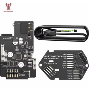 BIGTREETECH EBB SB2209 CAN/USB 보드(Klipper Voron StealthBurner KNOMI Octopus Pro Raspberry Pi Canbus HeadTool PT1000용)