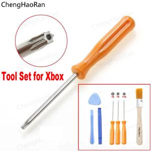 Torx 보안 드라이버, Xbox One 시리즈 360 S X 게임 콘솔 수리 도구, 구멍 포함, T6, T8, T10, 세트당 7 개
