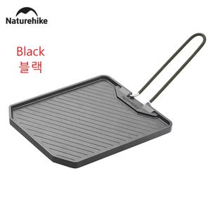 네이처하이크 캠핑 요리 팬 비 스틱 접이식 피크닉 프라이팬 휴대용 간편한 클린 그릴 하이킹 바베큐 저녁 프라이팬 캠핑조리기구 그리들 철판 캠핑 후라이팬