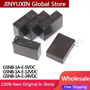 10Pcs G5NB-1A-E- 5VDC 12VDC 24VDC DC5V DC12V DC24V 5A G5NB-1A-E-5VDC G5NB-1A-E-12VDC G5NB-1A-E-24VDC 재고 있음 도매
