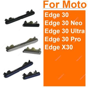 모토로라 모토 엣지 30 네오 XT2245-1 엣지 30 울트라 프로 엣지 X30 XT-2201 사이드 키 버튼 플렉스 케이블 부품용 전원 볼륨 버튼