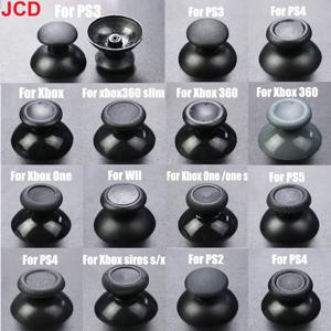 JCD Xbox One 360 시리즈 S X WiiU NGC 게임패드 컨트롤러, 3D 아날로그 조이스틱 버섯 스틱 그립 캡, PS2, PS3, PS4, PS5 용, 2 개