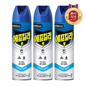 에프킬라 모기약 킨 500ml X 3개