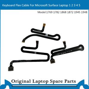 Surface Laptop 1, 2, 3, 4, 5용 정품 키보드 플렉스 케이블, 13.5인치, 15, 1769, 1782, 1868, 1872, 1948 모델용 트랙패드 케이블.