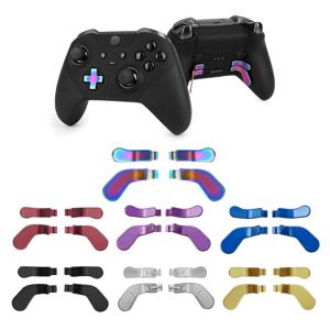 4 In 1 금속 패들 컨트롤러 트리거 백 버튼 Xbox One 엘리트 시리즈 2 컨트롤러 액세서리 게임 패드 부품