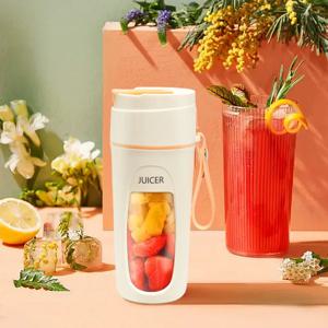 휴대용 착즙기 미니 전기 믹서기 다기능 주스 메이커 기계, 과일 믹서, 스무디 믹서, 8 블레이드, 3000mAh