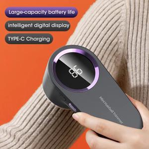 의류에 대 한 린트 리무버 LED 디지털 전기 펠렛 Fluff 리무버 USB 충전식 Fuzz 패브릭 면도기 스웨터 Dropshipping