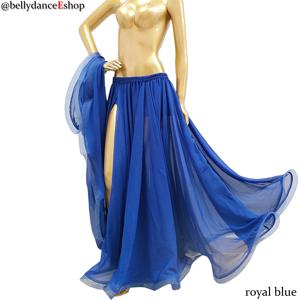 2024 새로운 Bellydancing 스커트 여성 섹시한 오리엔탈 밸리 댄스 롱 스커트 양면 슬릿 소녀 의상 성능 또는 훈련 드레스